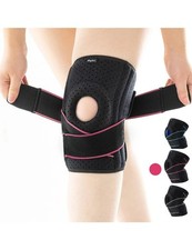 DonJoy Deluxe Hinged Knee Brace with Drytex Sleeve and Open Patellar, Size Large