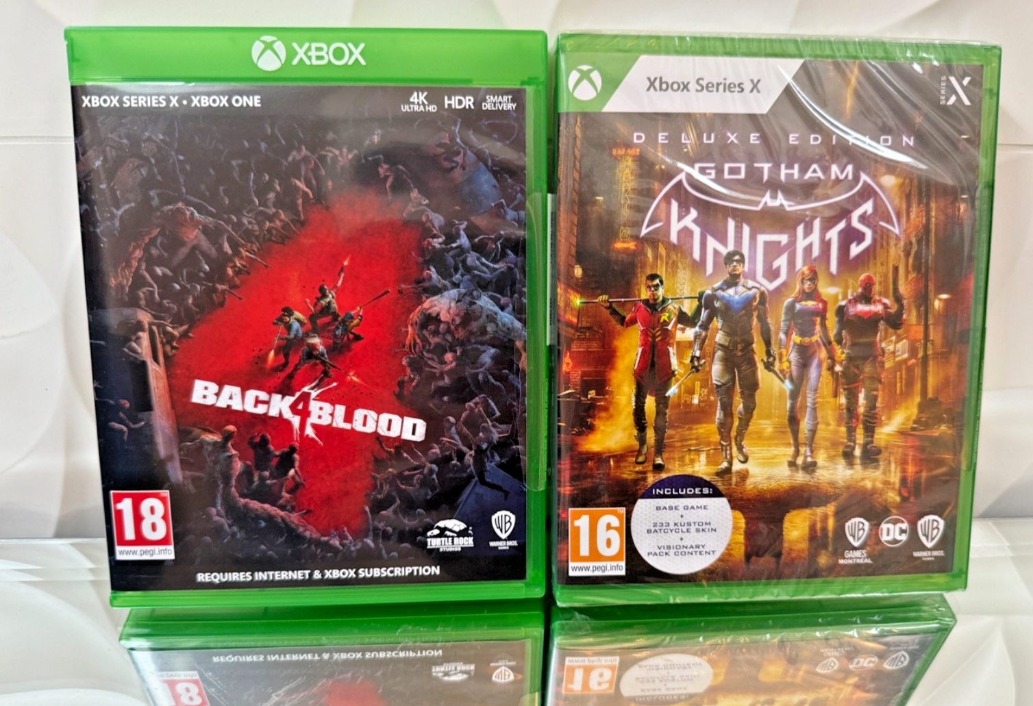 Gotham Knights: Deluxe Edition & Back4Blood  (Xbox Series X) New & Sealed