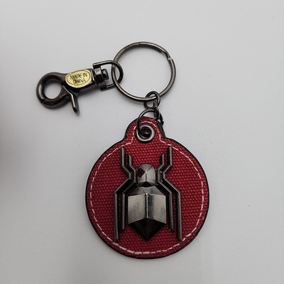 Marvel 3D Pewter Keychain Spider-Man Logo Keychain - Spider-Man Homecoming