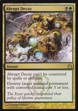 Abrupt Decay 142/274 Rare - Return to Ravnica - MTG NM