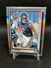 2025 Panini Donruss Optic Prizm DJ Moore #114 Chicago Bears NFL Football Card