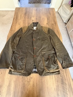 Barbour Icons Beacon Sports Wachsjacke, Herren XL, grün, Skyfall, Bond, 125 Ann