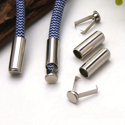 10pcs Metal Cord Locks Heavy Duty Adjustable Clips for Laces Bags Crafts - NEW