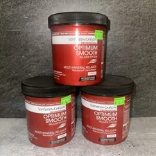 3 Lot SoftSheen Carson Optimum Smooth Multi Mineral Creme Relaxer SUPER Strength