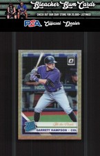 2019 Donruss Optic 38 Garrett Hampson We the People Rookie #/76