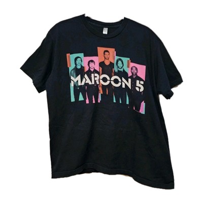 Maroon 5 North American Tour 2013 t-shirt sz M concert merch black