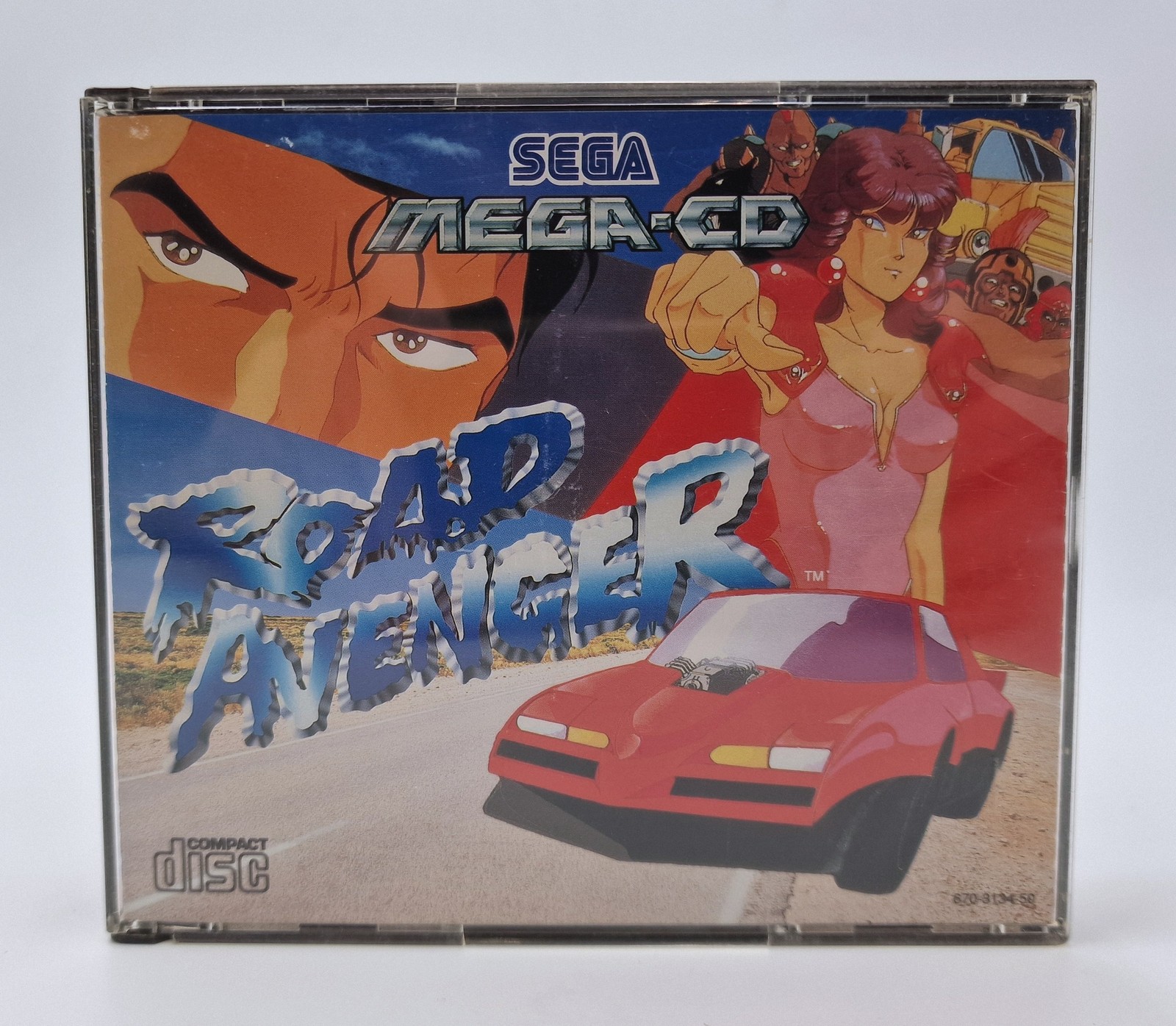 Road Avenger - SEGA Mega CD - Complet - PAL - Très Bon Etat