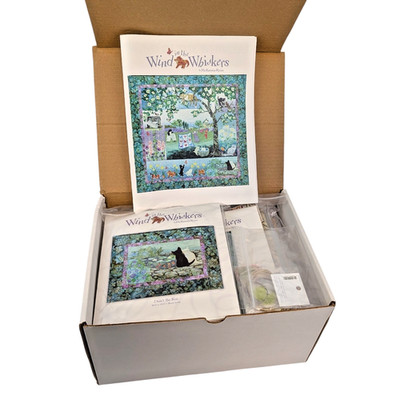 McKenna Ryan Wind in the Whiskers Complete Quilt Kit w/Fabrics & Embellishments