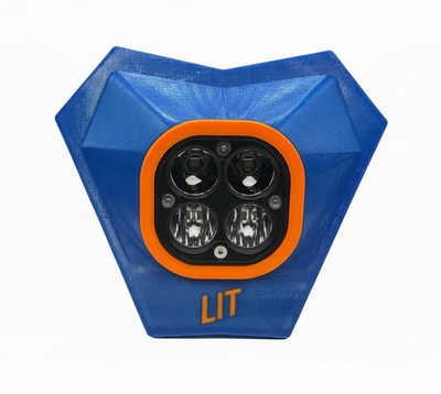 KTM EXC LED Scheinwerfer Enduro MX KTM TBI 2024 2025 2026 BLAU BELEUCHTET ENDURO