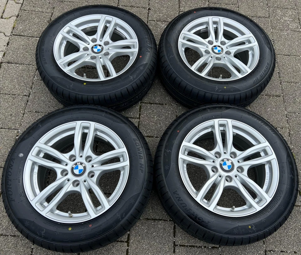 4 ALU WINTERRÄDER BMW 3ER REIHE F30 F31 4ER F36 RDKS 2024 205/60R16 92H FREIHAUS - Bild 2 von 4