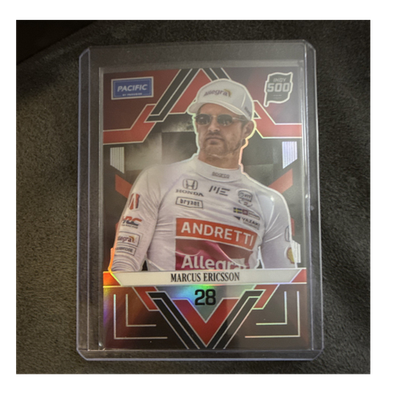 #ad Parkside 2025 IndyCar Pacific Marcus Ericsson Red Parallel Andretti Indy 500 $9.99