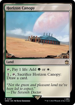 1x Horizon Canopy - Universes Beyond: Doctor Who - NM  -  MTG