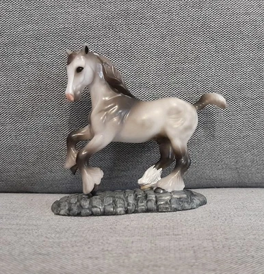 Breyer, Modellpferd, Porzellan, English Shire, Breyer Shire, - Bild 1 von 4