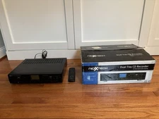 Nexxtech N-2000 Dual Deck Audio CD-R/RW CDR/MP3/CDRW Recorder with Remote Tested