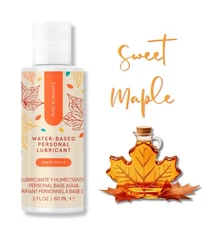 Pure Romance SWEET MAPLE Water-Based Personal Lubricant NEW Flavor!