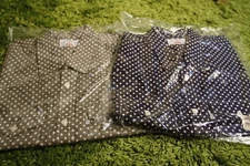 Supreme F/W2012 x Levis Lightweight Western Shirt Box Logo Blue Grey M