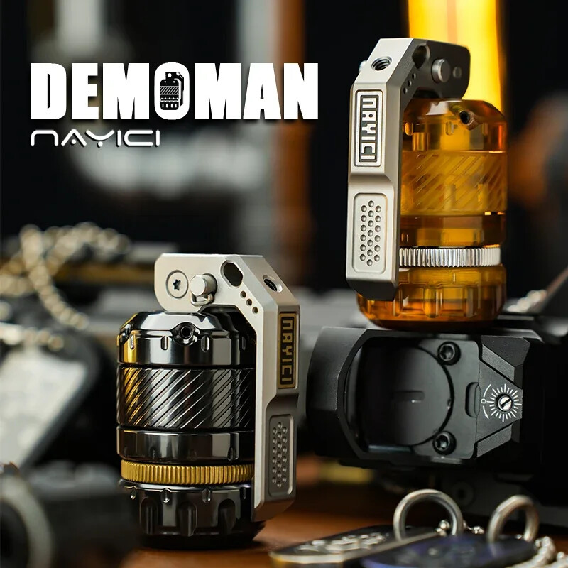 Nayici Demoman Machinery Slider Toy EDC Fidget Spinner