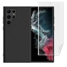 Premium Real Soft Screen Protector TPU Case f Samsung Galaxy S22 Ultra SM-S908U