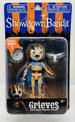 ショーダウンバンディット ホラー ゲーム フィギュア アメコミ アメトイ USA SHOWDOWN BANDIT Series 1 Grieves Action Figure Western Horror