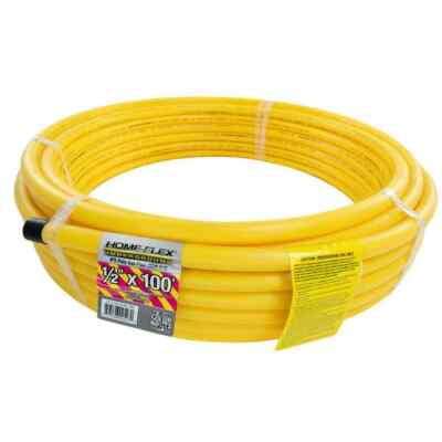 #ad Underground Gas Pipe Natural Gas and Propane Polyethylene Line 100 ft. 1 2 in. $49.99