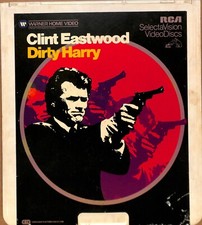 Dirty Harry 1971 Vintage CED RCA SelectaVision Videodisc TESTED WORKING