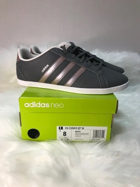 Adidas Coneo QT W Classic Sneaker, Rose Gold/Grey | eBay