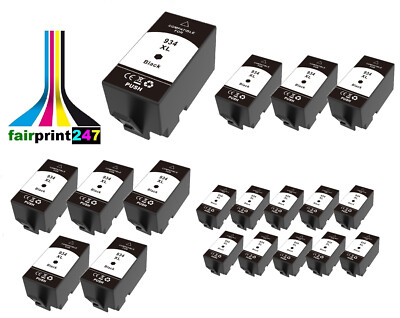 XXL-Patronen ersetzt HP 934XL HP 934 schwarz black ca. 1200 Seiten TOP