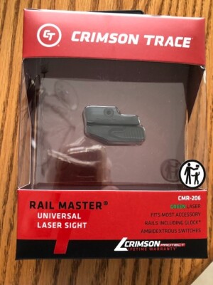 Crimson Trace Rail Master Universal Green Laser CMR-206