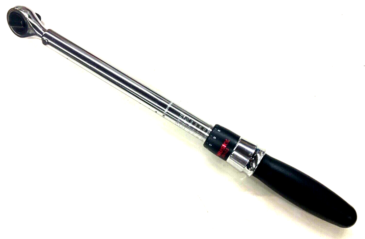 HUSKY TOOLS 3/8” DRIVE RATCHETING TORQUE WRENCH, 20-100 FT/LB