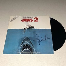 JOHN WILLIAMS COMPOSER signed autographed JAWS 2 SOUNDTRACK VINYL BECKETT COA