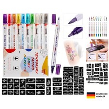 Temporary Tattoo Markers for Skin, Tattoo Stifte Kinder Für Die Haut 10 Body ...