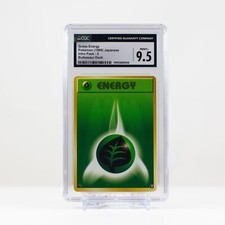 Pokémon Grass Energy #5 Japanese Intro Pack - Bulbasaur Deck - CGC 9.5 -