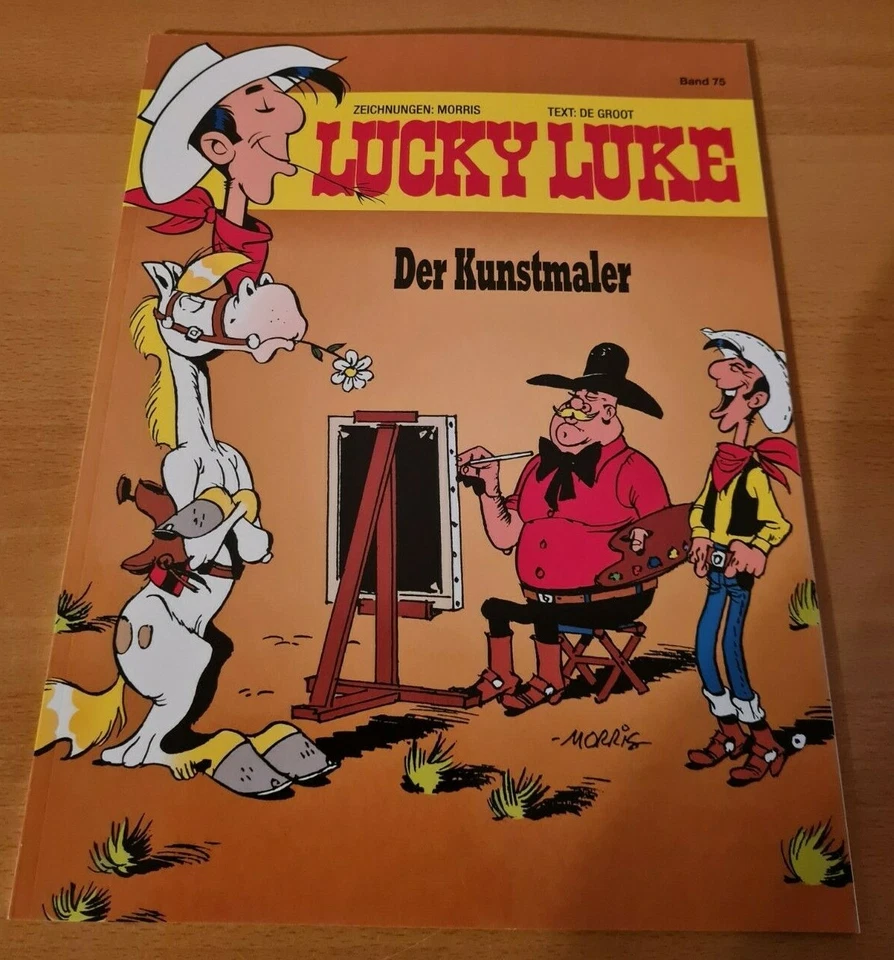 Fumetto Lucky Luke Volume 75 "Il Pittore d'Arte" Condizioni NUOVO!