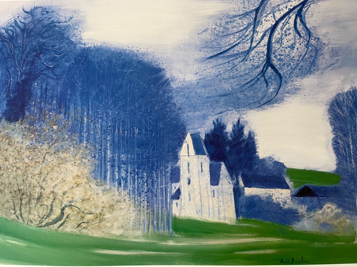 絵画 LOUPEIGNE EN AUTOMNE ANDRE BRASILIER ANDRE BRASILIER