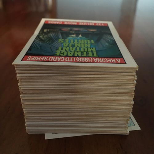 Lot Of 125 Teenage Mutant Ninja Turtles Movie Cards (Numbers 1-69) & Multiples - Picture 17 of 17