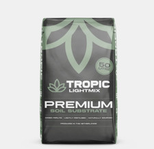 Tropic Lightmix Premium Organic Potting Soil Lightly Fertilised Perlite