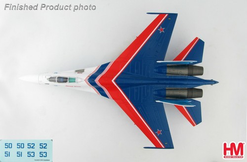 Hobby Master HA5707B, Su-35S Flanker E "Russian Knights" Blue 50, Russian Air - Picture 5 of 7