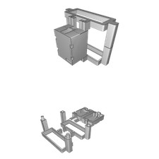 Supporto EZUHF per Hitec Aurora 9 - Design Friction Fit