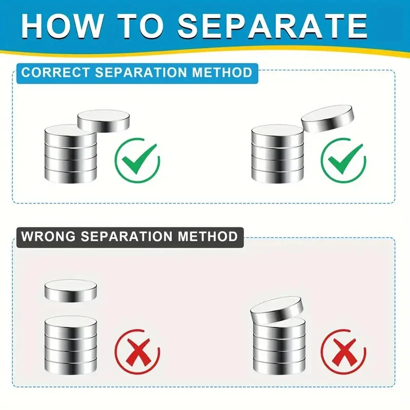 50PZ MAGNETI NEODIMIO 5X1 MM CALAMITA POTENTE N52 - Immagine 2 di 4
