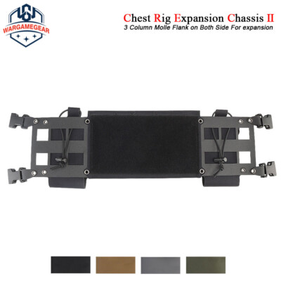 Tactical MK4 Micro Fight Chassis Rigid Flank GP Pouch Carrier Vest Expansion