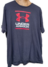 Under Armour Plus Size 2X Black T-Shirt Heatgear Loose Fit