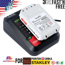 20V Volt Rapid charger for Black&Decker and Porter Cable Lithium Battery 20V NEW