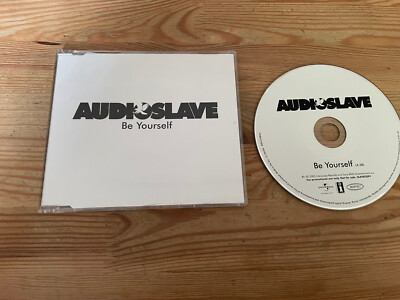 CD Rock Audioslave - Be Yourself (1 Song) Promo UNIVERSAL INTERSCOPE EPIC sc