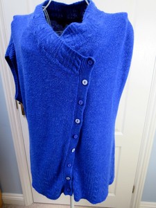 cobalt cardigan