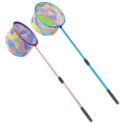 Double the Nets, Double the Fun: Fishing Nets for Little Anglers (Blue+Red)!