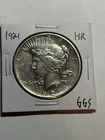 New Listing1921 Peace Silver Dollar $1 XF Detail High Relief Key Date