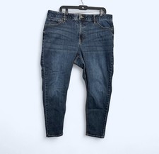 Ava Viv Women's Plus Size 20 Dark Wash High Rise Skinny Stretch Jeans Denim Punk