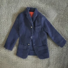 Vintage Barbie Ken Doll Victory Dance #1411 Blue Jacket Blazer Coat 1960's