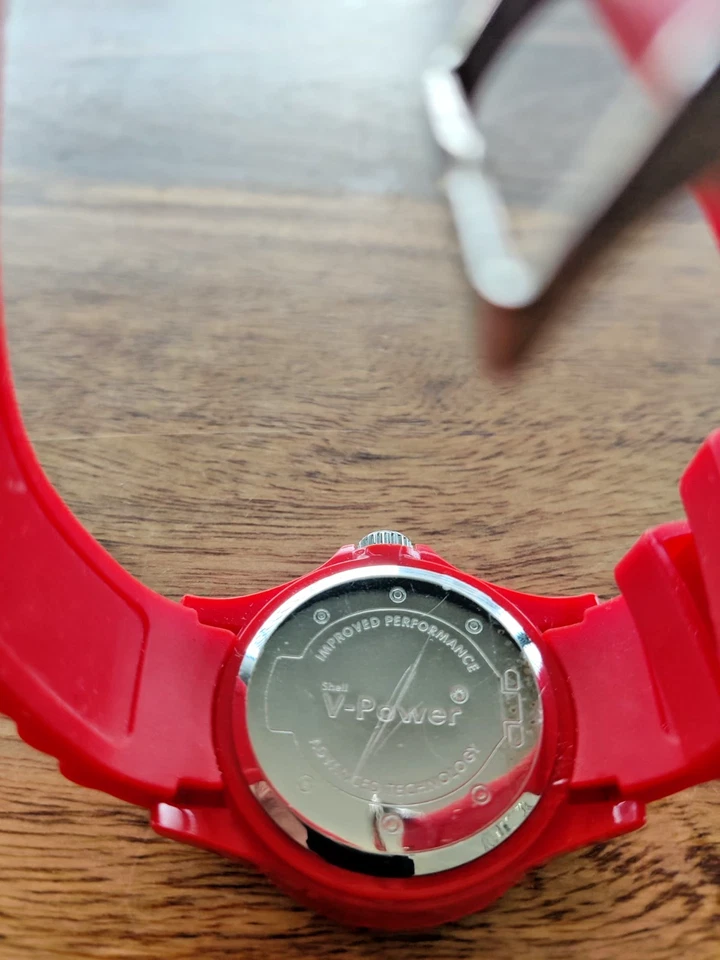 Shell V- Power Armbanduhr, rot, - Bild 3 von 3
