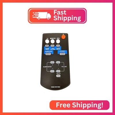 New FSR60 WY57800 for Yamaha Soundbar Remote Control ATS-1010 YAS-101 YAS-101BL